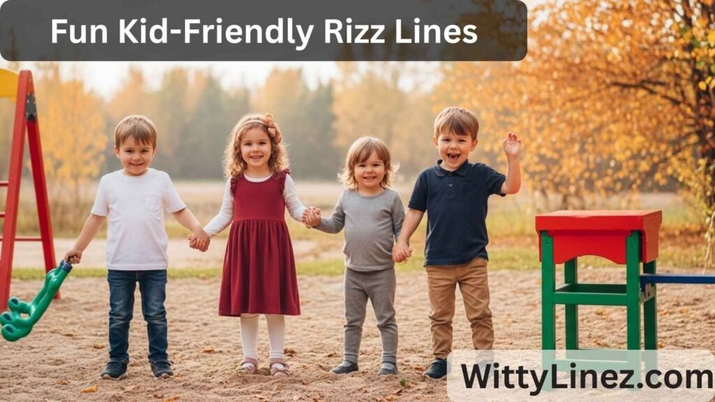45 Fun Kid-Friendly Rizz Lines to Spark Conversations and Impress Your Crush