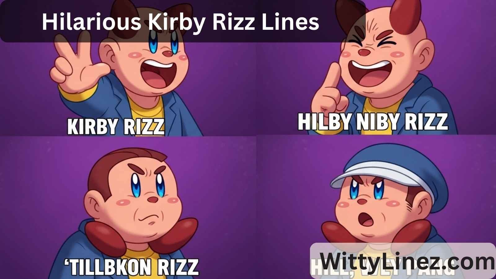 Read more about the article 45 Hilarious Kirby Rizz Lines to Level Up Your Flirty Banter