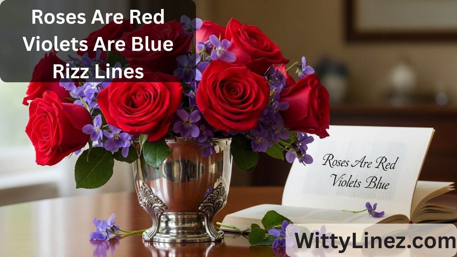 You are currently viewing 20 Roses Are Red Violets Are Blue Rizz Lines to Charm Your Crush 🌹💙
