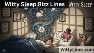 Read more about the article 45 Witty Sleep Rizz Lines to Charm Your Way into Sweet Dreams